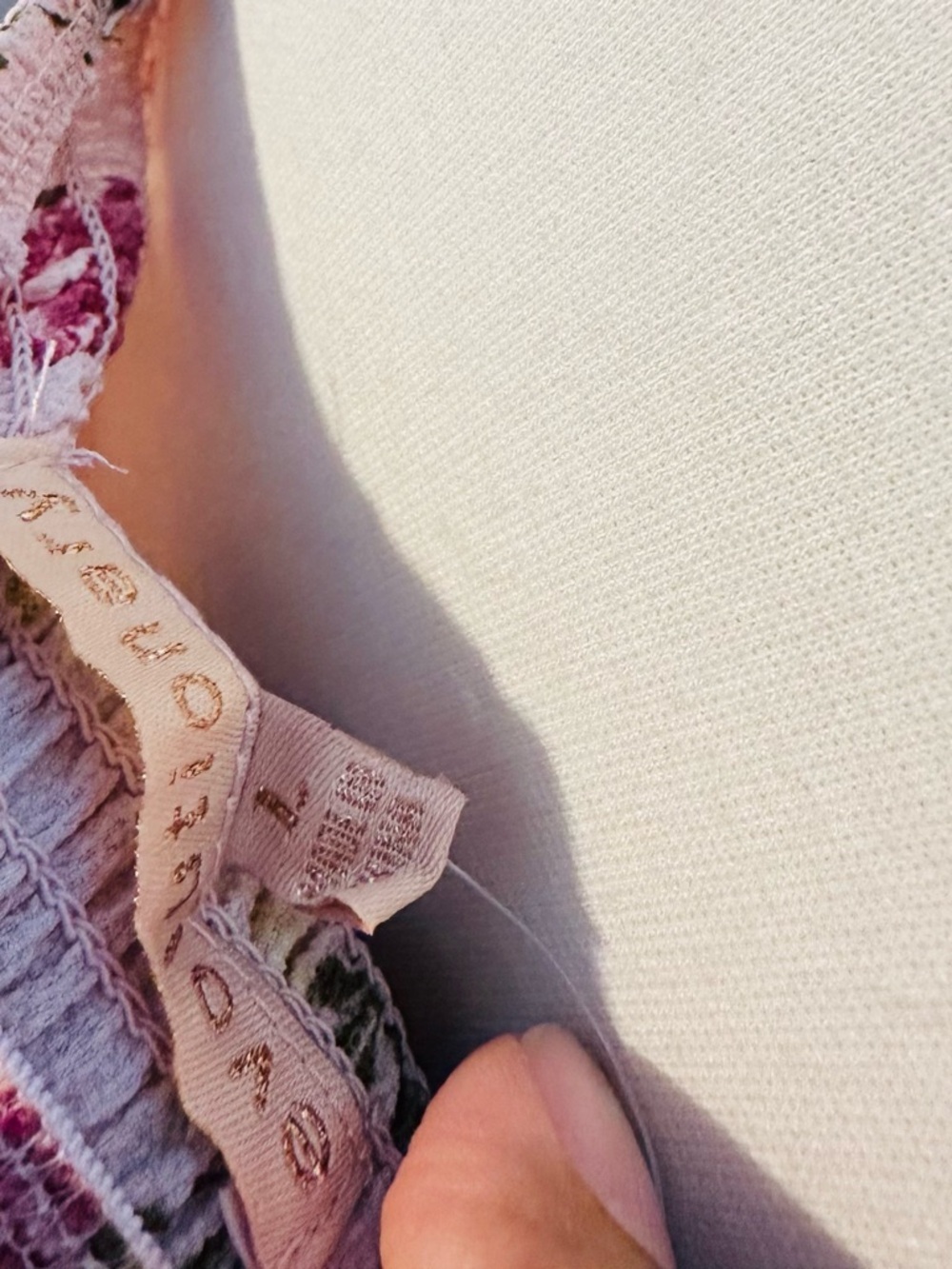 Pink Floral Ruffle-Trim Maxi Dress - Picture 9 of 12